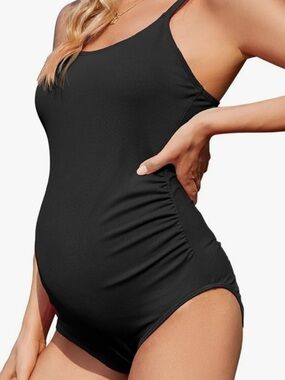 🚘 🆕 Amazon Essentials Black Maternity 1 Piece Swimsuit could also be a regular